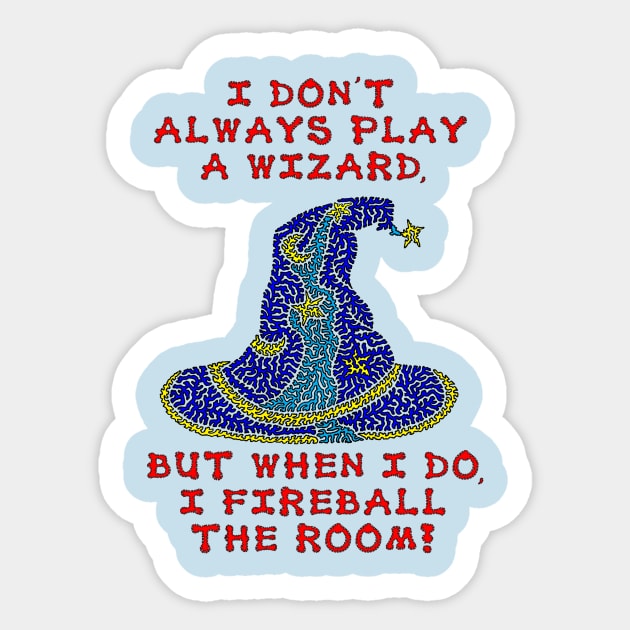 Fireball The Room! Sticker by NightserFineArts